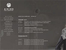 Tablet Screenshot of aikido-dojo.de